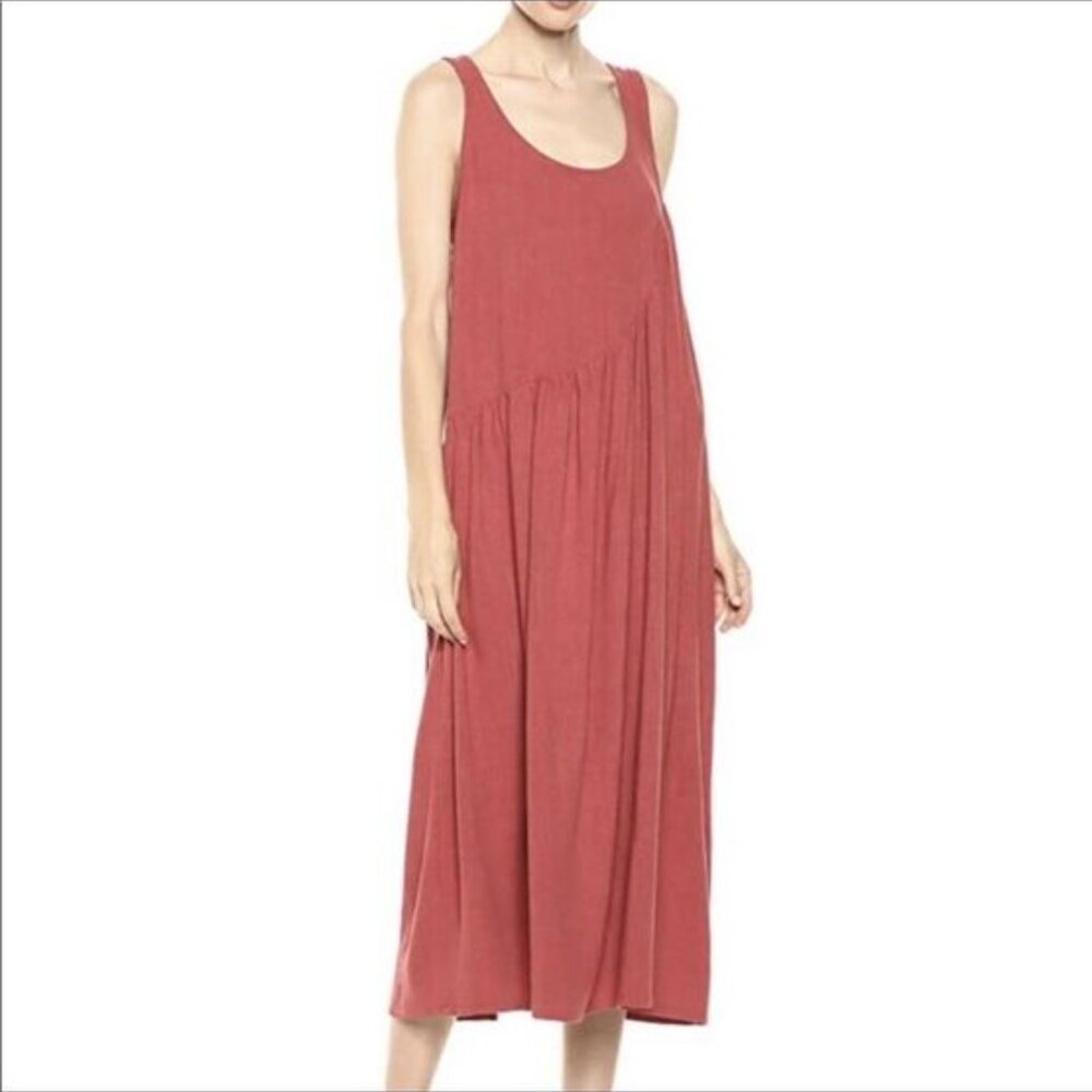 Rachel Pally Gauze Janie Dress, Raspberry Colour